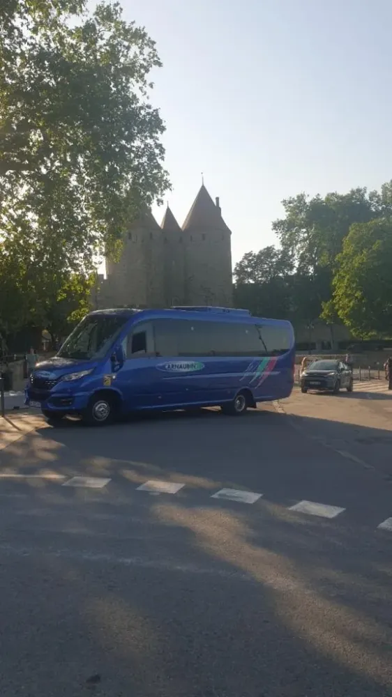 Minibus à Lourdes